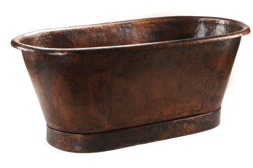 Premier 72 Hammered Copper Bathtub BTM72DB