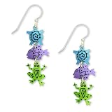 Aquatic Life Earrings, Handmade in the USA by Sienna Sky 535