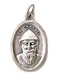 Saint Charbel Oxidized Medal - MADE IN ITALY