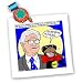 Rich Diesslins Funny General - Editorial Cartoons - George Soros and Triumph the Insult Comic Dog - Quilt Squares