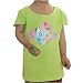 Girls Rocawear urban designer green cap sleeve top. Very cute looking top with a head turning design on the front. - Size: 5