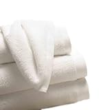 Luxury Boutique Face Cloth (Set of 3), 750 GSM Combed Cotton, 33x33cm - White / Snowflake