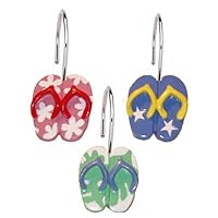 Flip Flops Shower Curtain Hooks