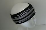 NFL Oakland Raiders Striped Headband Sweatband