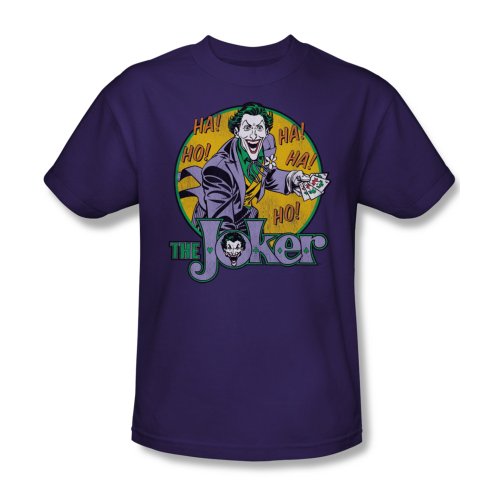 Batman The Joker Laughter Ha Ha DC Comics Superhero T-Shirt Tee Batman The Joker Laughter Ha Ha DC Comics Superhero T-Shirt Tee