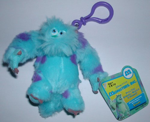 Childrens Toyshop  Toys : Disney Pixar Monsters, Inc - Sulley Shaking Monster Key Chain