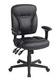 Mad Tech 45x21.5x24.5 Black Techniflex Upholstery Computer Office Chair