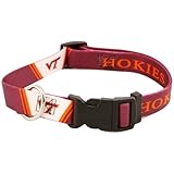 New Medium Virginia Tech Hokies Dog Collar