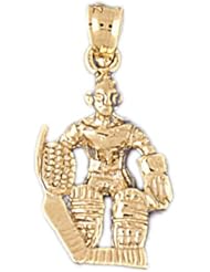 Dazzlers Solid 14k Gold Owl Charm Pendant Available in three colors from jewelsberry (weights: 1.2 grams only)