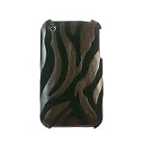 CASETRONICS Brown & Black Hard Shell Case for Apple iPhone 3G / 3GS