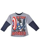 Captain America "The First Avenger" Slider Shirt (Sizes 4 - 7)