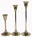 Buddhist Altar / Candle Holders / Brass