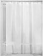 InterDesign Mildew-Free EVA 5.5 Gauge Shower Liner, 72 x 72, Frost