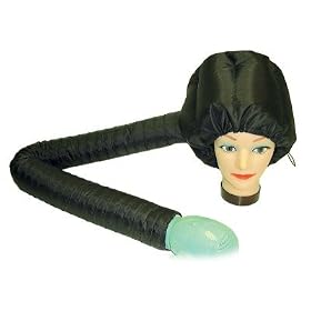Buy Hair Art Soft Dryer Bonnet Black by Hair Art