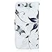 Uncle.Y iPhone 6 Plus Case,6 Plus Case, Flip PU Leather Wallet Case Magnet Buckle Floral Case for iPhone 6 Plus 5.5 Inch(b)