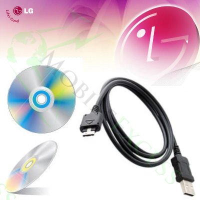 LG CU-720 Shine Phone Charging USB Data Cable Kit! Use this to access all your phone's data, ringtones, pictures, phonebook, internet & more! PLUS a FREE bonus CD with over 15,000 Ringtones & Pictures! (CU720)