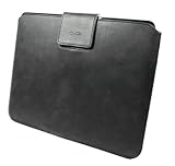 Optima - Desert Look - &Eacute;tui en cuir pour iPad - Noir