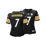 Reebok Pittsburgh Steelers Ben Roethlisberger Women's Replica Jersey Large
