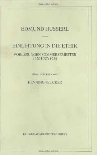 Einleitung in die Ethik