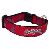 NCAA Washington State Cougars Dog Collar