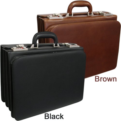 APC Attache Leather Executive Briefcase
