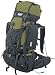 TAIGA International® Sovereign Travel & Hiking Back Pack Backpack, Olive, Large
