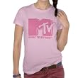 MTV: Pink Logo Tee - Girls