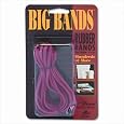 Big Bands Red Rubber Bands, 1/8 x 7, 12 per Pack