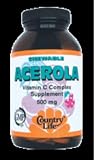 Chewable Acerola C Complex 500mg 180 Tablets