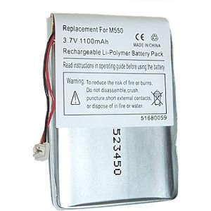 Electronics: HQRP Replacement Battery for Palm T1 , T2 , T3 , M550 PDA + Screwdriver and Installation Manual