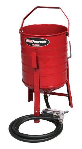 Coleman Powermate 009-0366CT Air Sandblaster with 3 Gallon Metal Hopper