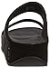 FitFlop Women's Novy Slide Sandal, black, 6 M US