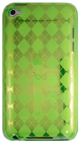 Green Argyle Pattern Gel 4th Gen.