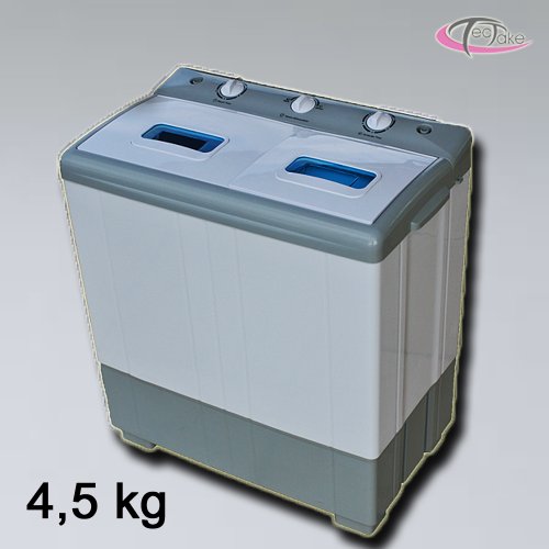 TecTake Miniwaschmaschine 4,5kg + Schleuder 3kg