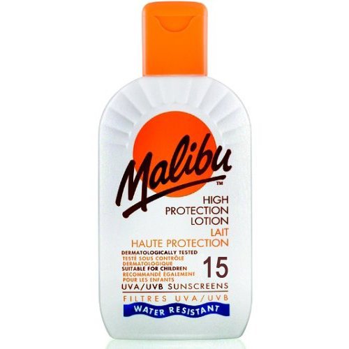 Malibu High Protection Lotion SPF 15 UVA UVA Sunscreen 200ml