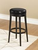30" Backless Swivel Barstool by Armen Living - Natural Wood (LC450BABL30)