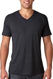 Next Level Apparel Mens Tri-Blend V-Neck Tee. 6040