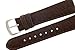 Mens Genuine Italian Leather Watchband Brown 22mm Watch Band - by JP Leatherworks
