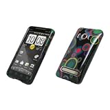 Groove Bubbles Design Hard Cover Crystal Case for HTC EVO 4G