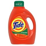Tide 2x Ultra Tide Liquid Mountain Spring Scent with Actilift, 100.0-Ounce Bottles