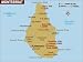 Map of Montserrat, Caribbean Photographic Poster Print