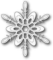 Poppy Die - Marais Snowflake