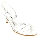 Nina Nadine Silver sandals