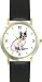 boston terrier - Boston Terrier Dog - WATCHBUDDY® DELUXE TWO-TONE THEME WATCH - Arabic Numbers - Black Leather Strap-Children's Size-Small ( Boy's Size & Girl's Size )