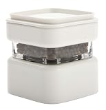 Zak Designs Square Stacking Pepper Mill, White