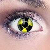 Funky Eyes Biohazard Contact Lenses