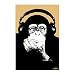 Steez (Headphone Chimp) Art Poster Print - 24x36
