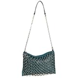 Chocolate Abby Small Chain Handle Shoulder Bag