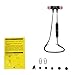 Bluetooth in Ear Headset Stereo Sport Sweat Proof Headphone with Magnet Attraction Alloy Earbuds Black