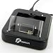Fosmon Cingular 8525, Qtek 9600, HTC TyTn, Dopod 9000 / 838Pro USB Sync Charge Desktop Docking Cradle with Second Battery Charging Slot
